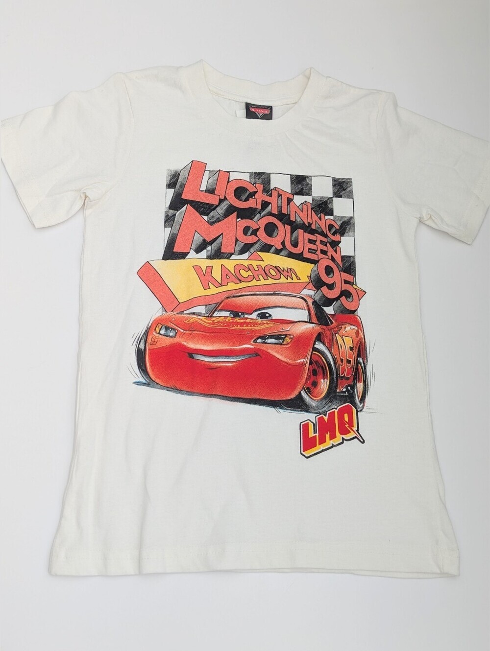 NWOT Disney Pixar Unisex Kids (Size 7) Lightning McQueen Graphic Tee/T-Shirt